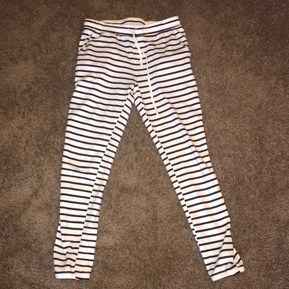Striped joggers